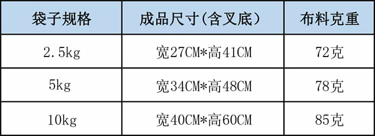 1.jpg 疫情期间，2.5kg空白无纺布面粉袋 5kg空白无纺布面粉袋 10kg空白无纺布面粉袋可定制生产发货  第2张