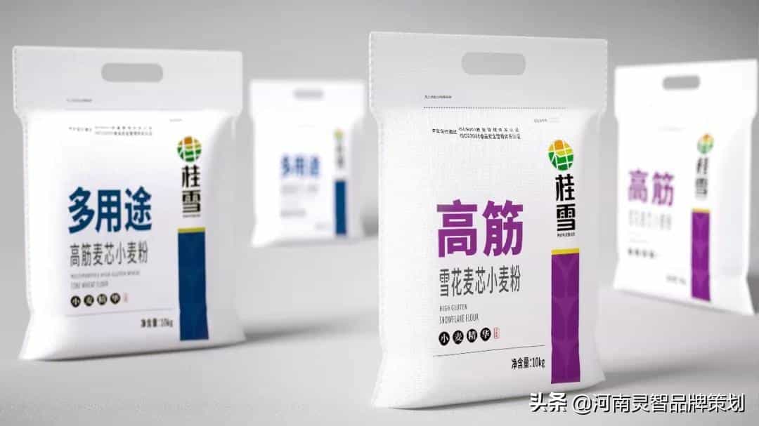 河南灵智设计_桂雪初芯、麦芯系列面粉包装设计9图 第6张 河南灵智设计_桂雪初芯、麦芯系列面粉包装设计9图 第6张