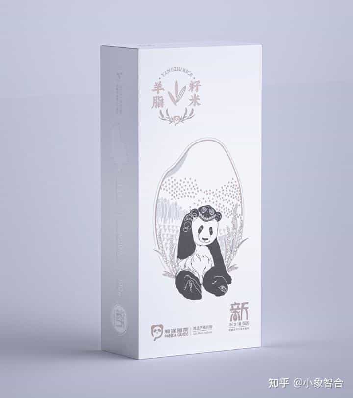 小象智合x熊猫指南丨这样的大米包装有够精致  第29张