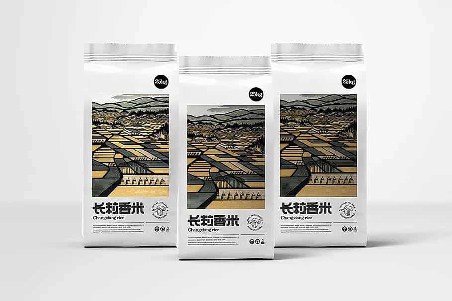 风格迥异各有千秋的大米创意包装35图 第2张 风格迥异各有千秋的大米创意包装35图 第2张