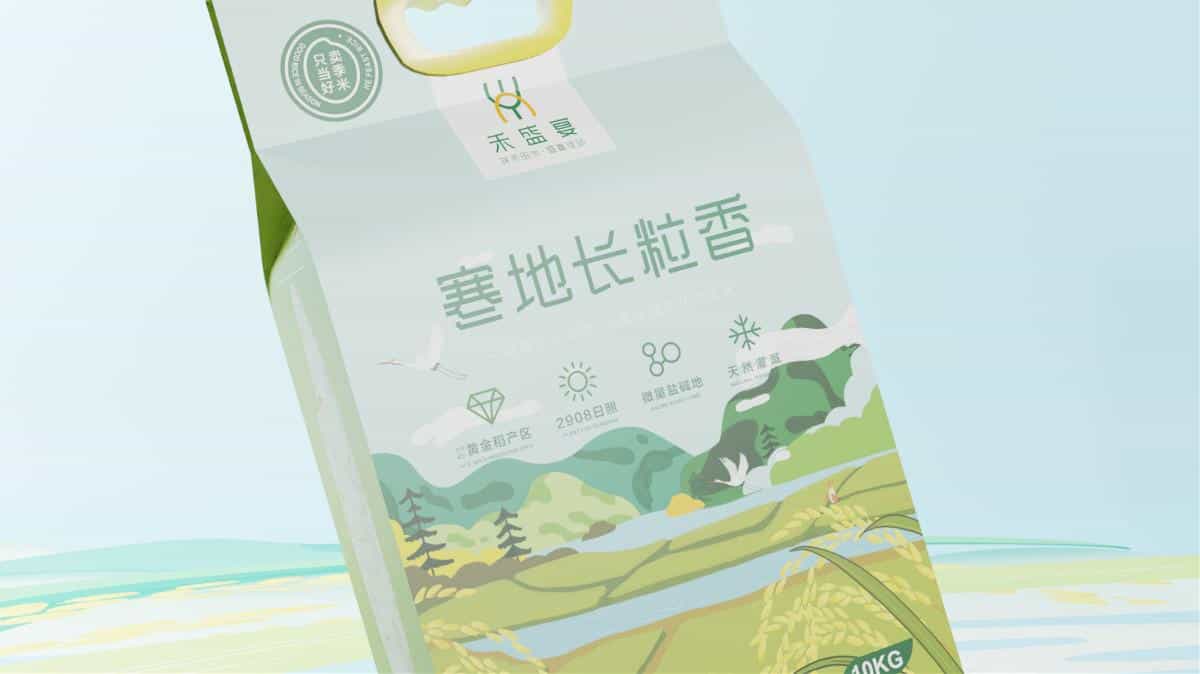 两组不同的大米包装pk!国潮占优or现代创意更胜一筹_15图 第3张 两组不同的大米包装pk!国潮占优or现代创意更胜一筹_15图 第3张