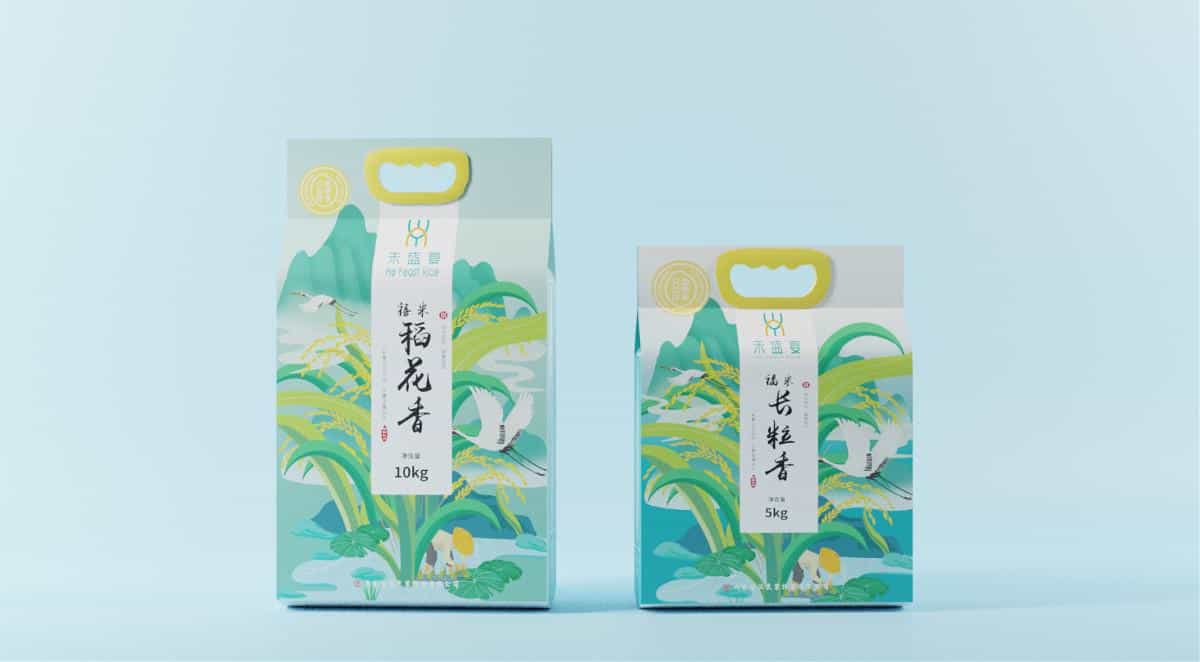 两组不同的大米包装pk!国潮占优or现代创意更胜一筹_15图 第8张 两组不同的大米包装pk!国潮占优or现代创意更胜一筹_15图 第8张