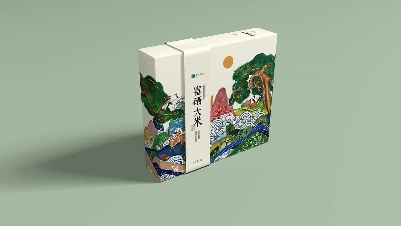 国风正当时大米品类新国潮创意包装33图 第1张 国风正当时大米品类新国潮创意包装33图 第1张