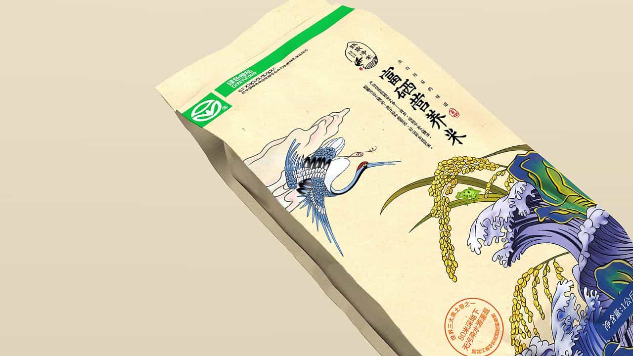 国风正当时大米品类新国潮创意包装33图 第16张 国风正当时大米品类新国潮创意包装33图 第16张