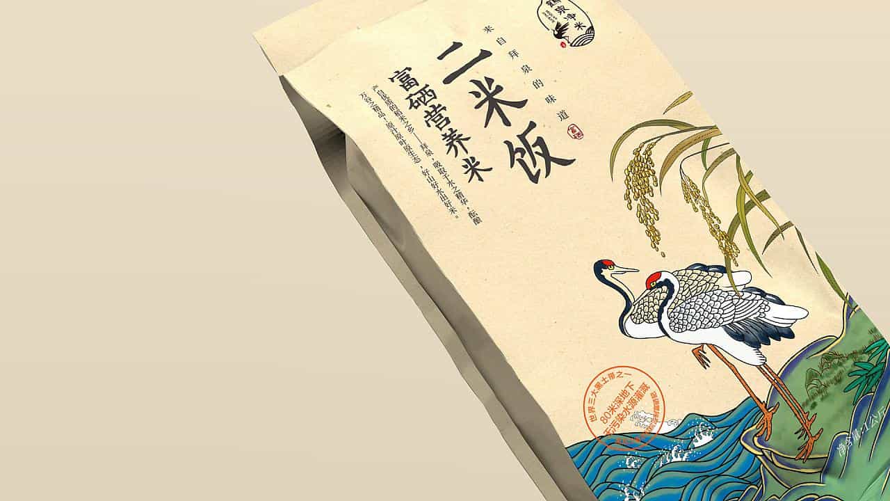 国风正当时大米品类新国潮创意包装33图 第19张 国风正当时大米品类新国潮创意包装33图 第19张