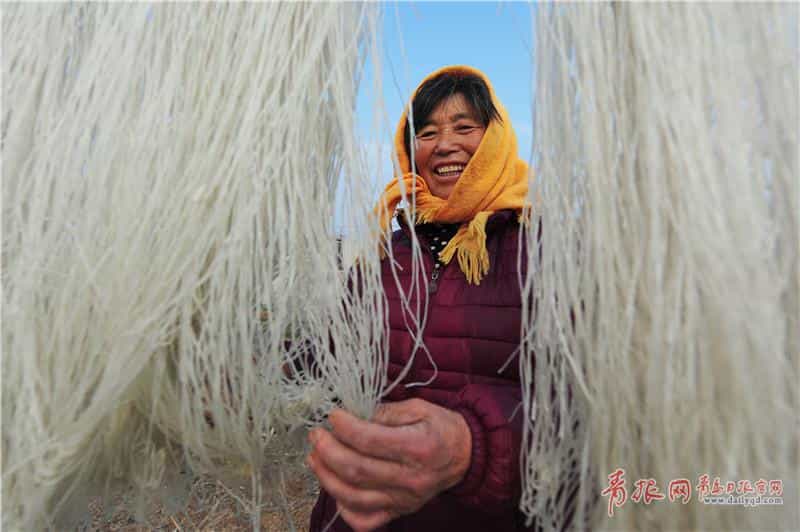 手工粉条变畅销年货青岛“粉条村”赶制忙 第1张 手工粉条变畅销年货青岛“粉条村”赶制忙 第1张