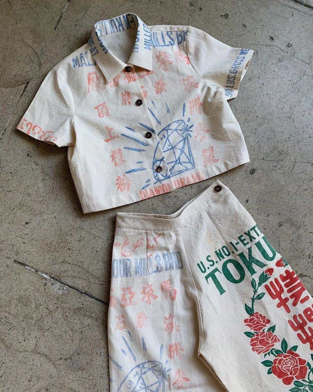 辞去公务员工作,用光积蓄开店,她用面粉袋做衣服惊艳众人 第18张 辞去公务员工作,用光积蓄开店,她用面粉袋做衣服惊艳众人 第18张